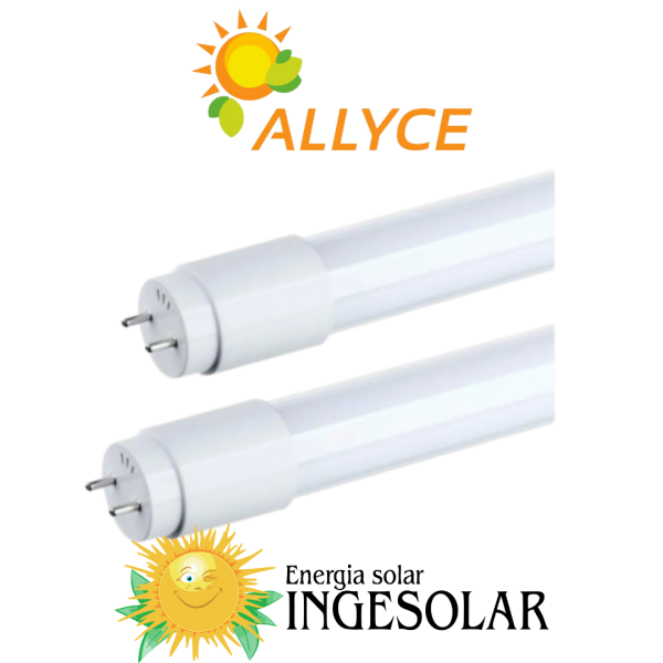 TUBO LED 18W A 12V / 24V TIPO AAA -ALLYCE- SIN GARANTIA