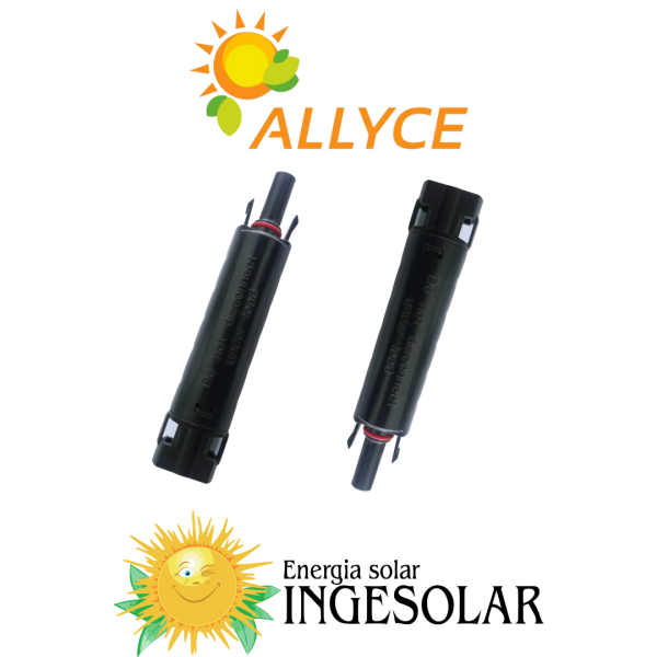 PROTECCION MC4 CON FUSIBLE DE 30 A -ALLYCE- SIN GARANTIA